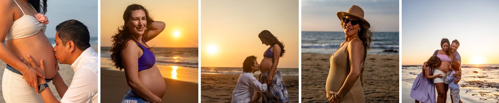 Sesiones de fotos de embarazo en las playas de Máncora, Los Órganos y Vichayito